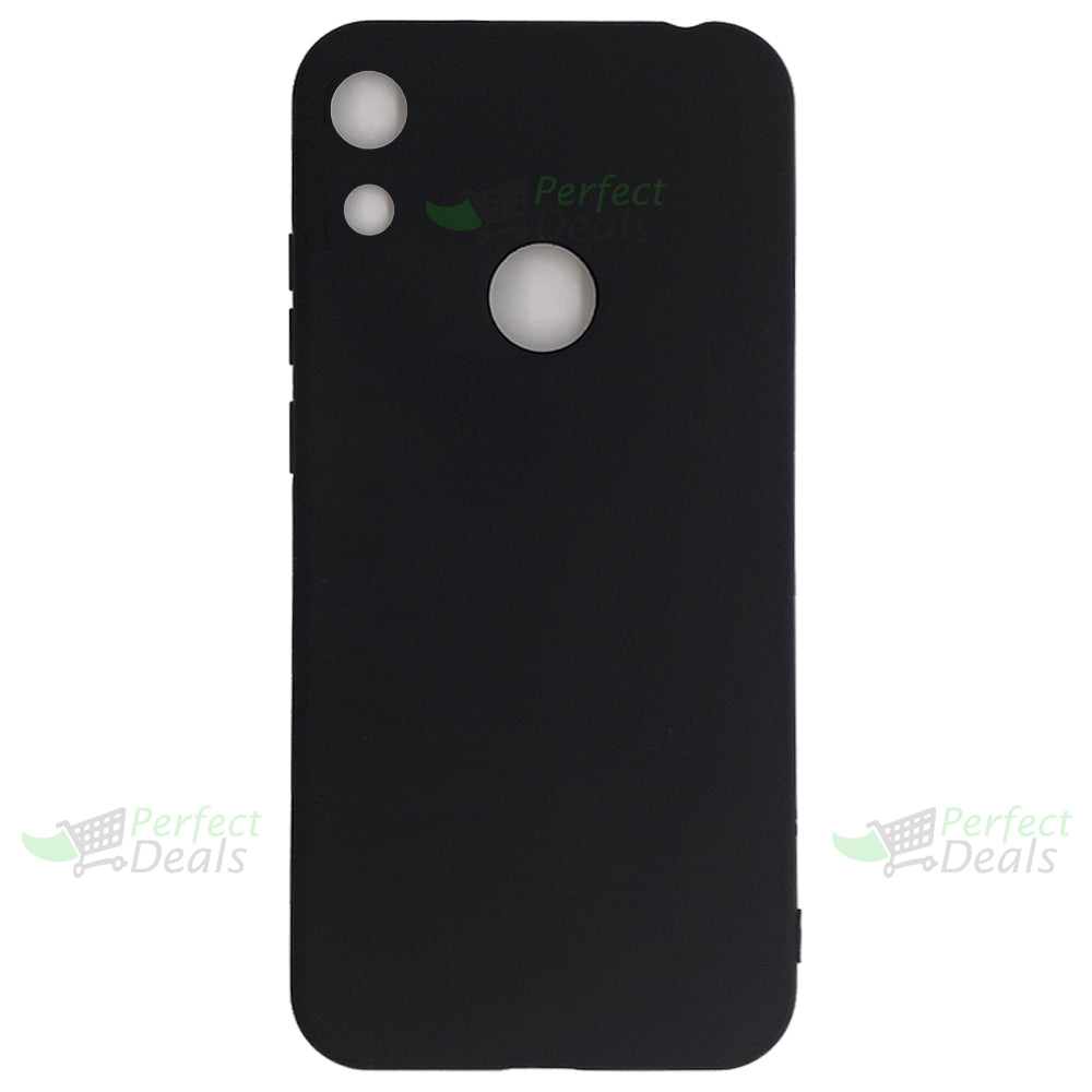 Huawei Y6s Silicone back Cover Slim Magic TPU Case Black