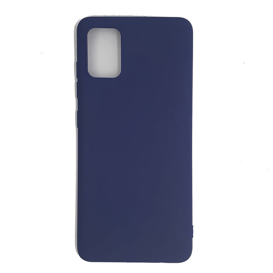 Samsung A51 Silicone back Cover Slim Magic TPU Case Blue