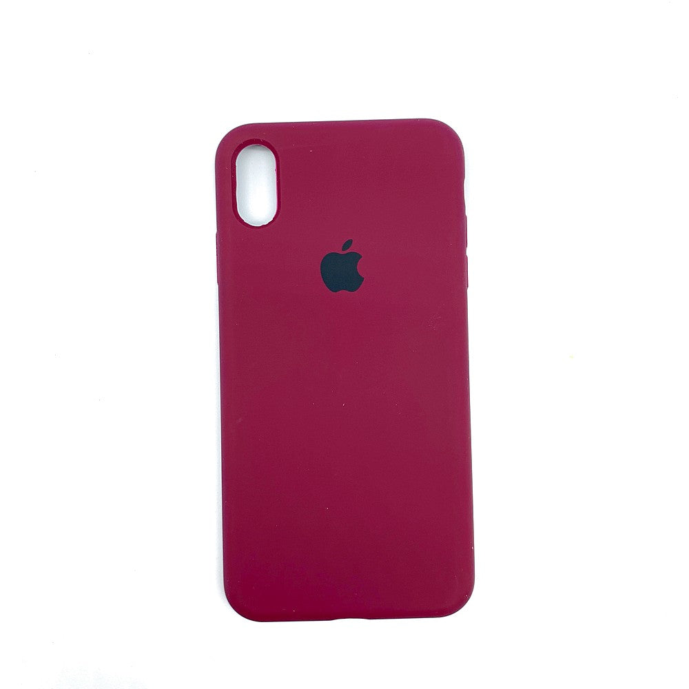 apple Liquid Silicone Back Cover for Xs Max