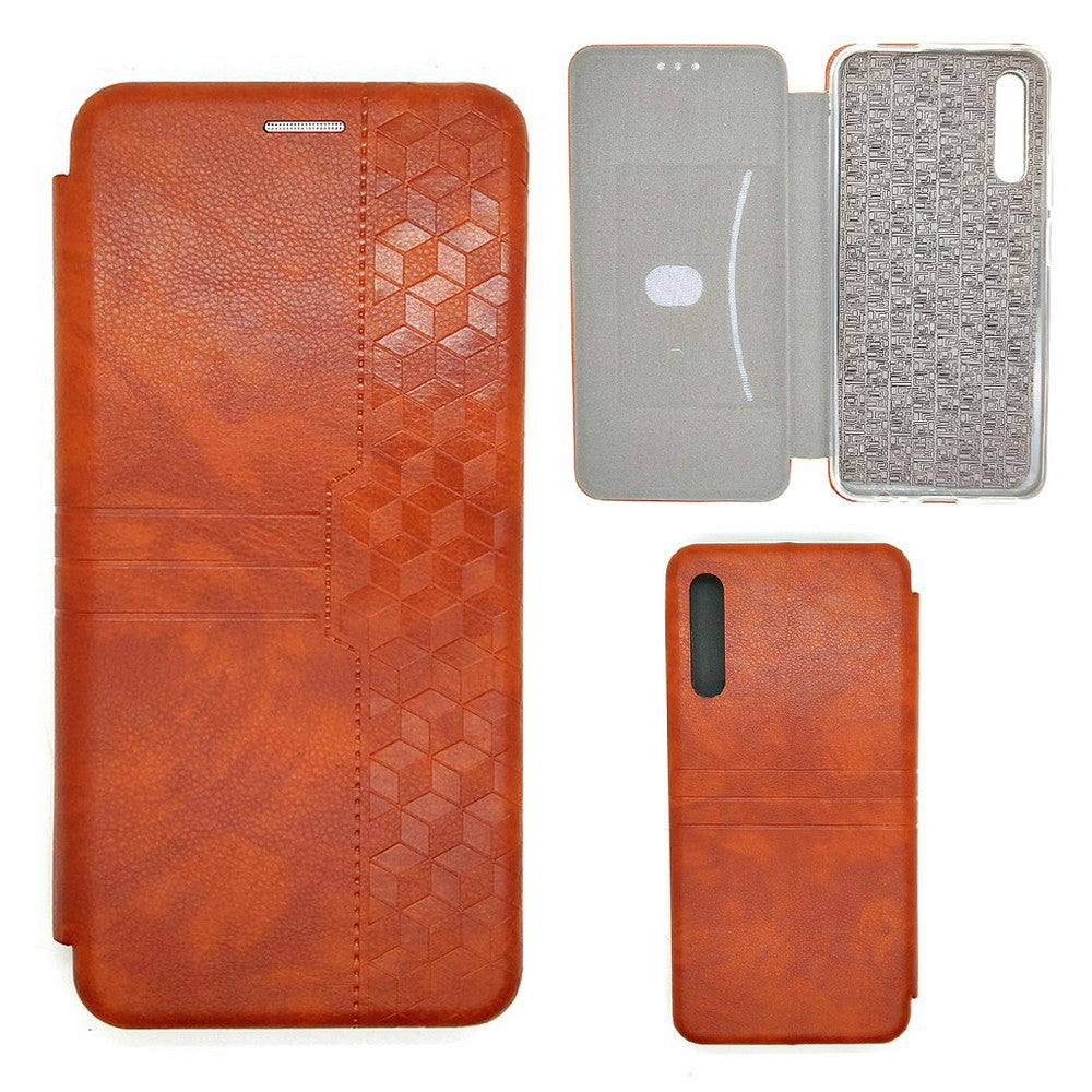 Huawei Y9s Leather Pouch Case Premium Leather texture full cover