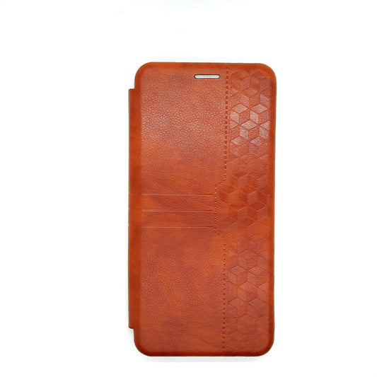 Samsung M13 Leather Pouch Case Premium Leather texture full cover