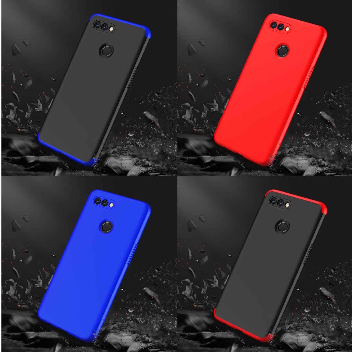 Original GKK Dual Tone 360º Case for OPPO A12