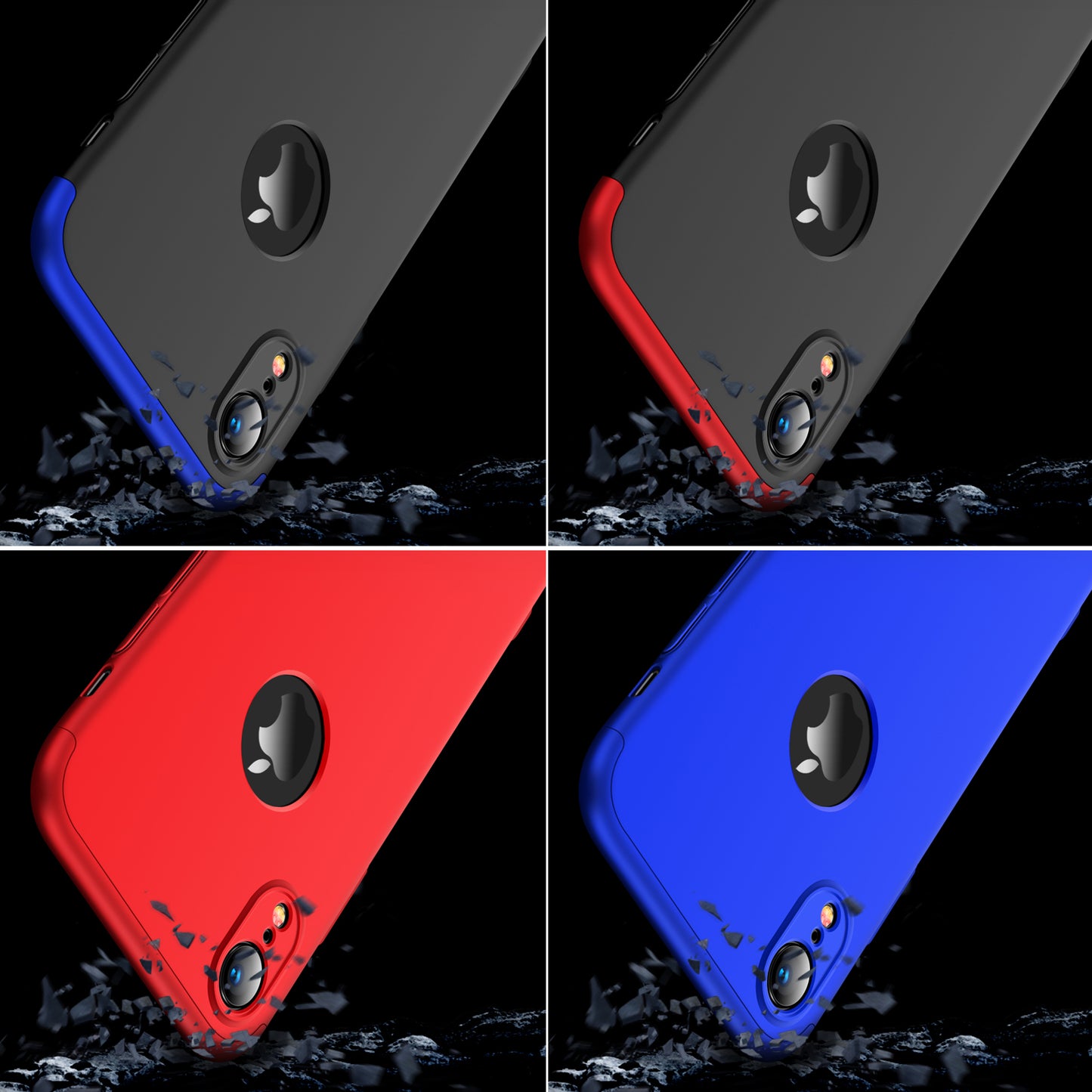 Original GKK Dual Tone 360º Case for apple iPhone XR