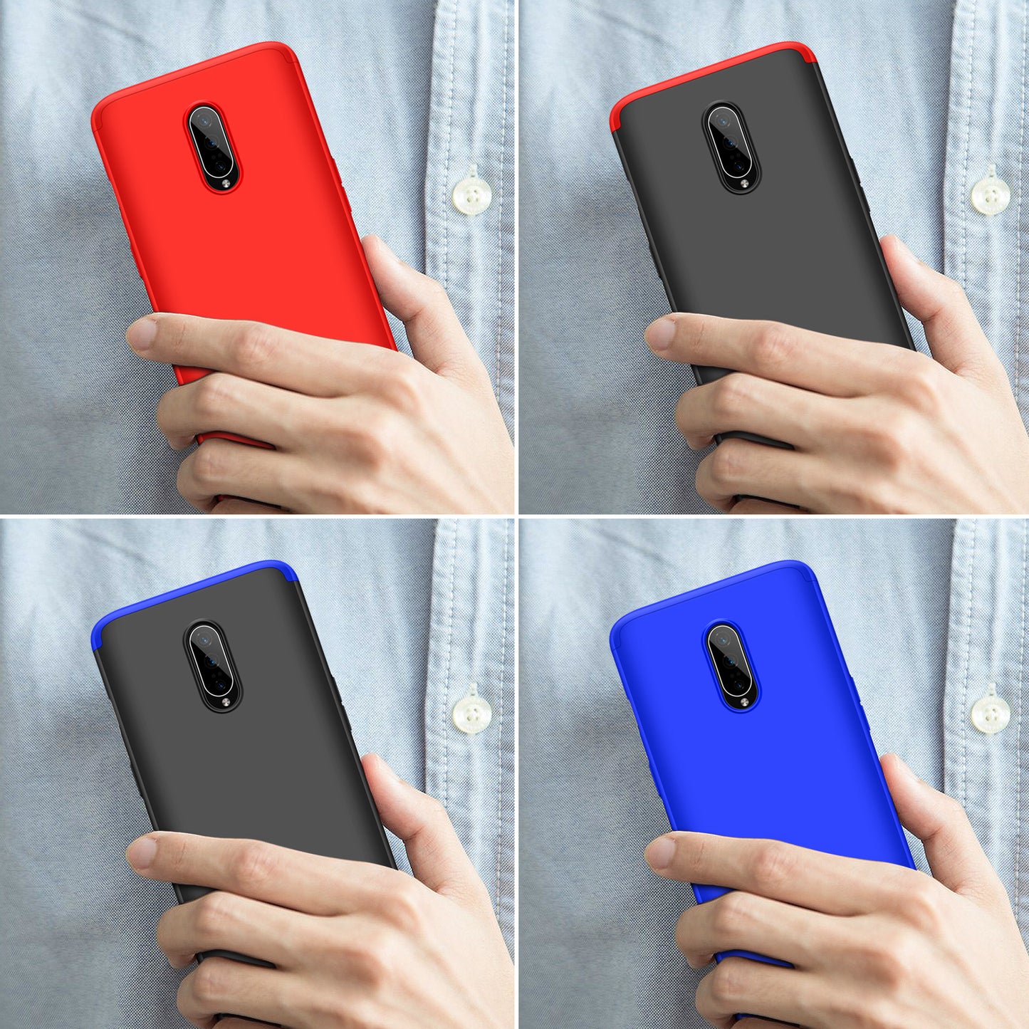 Original GKK Dual Tone 360º Case for Oneplus OnePlus 7