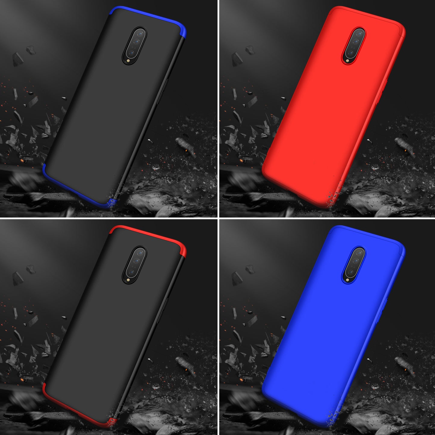 Original GKK Dual Tone 360º Case for Oneplus OnePlus 7