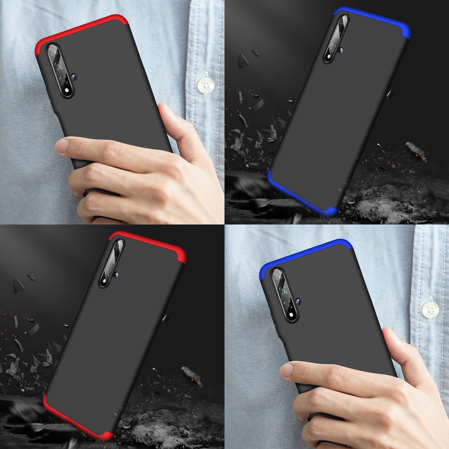 Original GKK Dual Tone 360º Case for Huawei Nova 5T