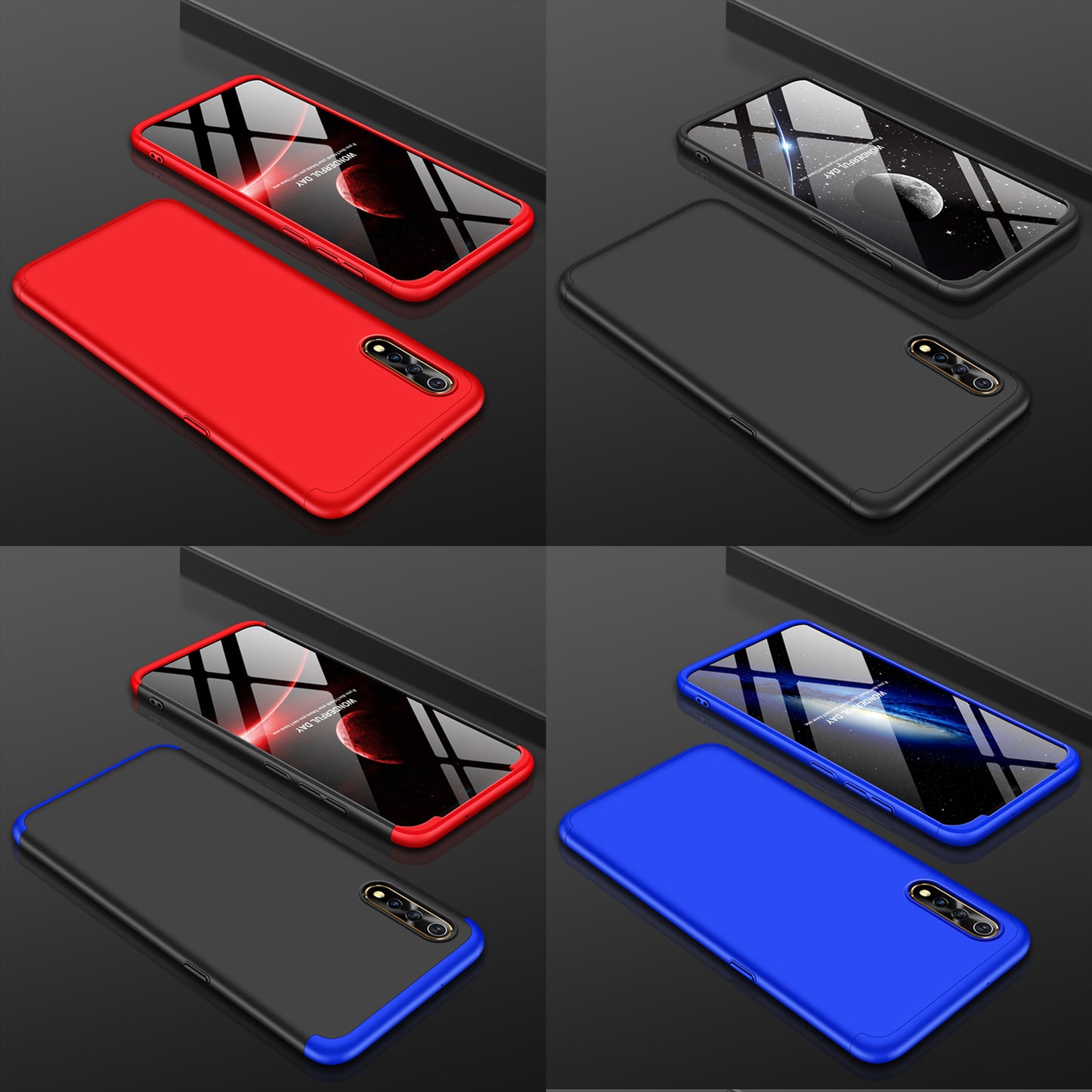 Original GKK Dual Tone 360º Case for Vivo S1