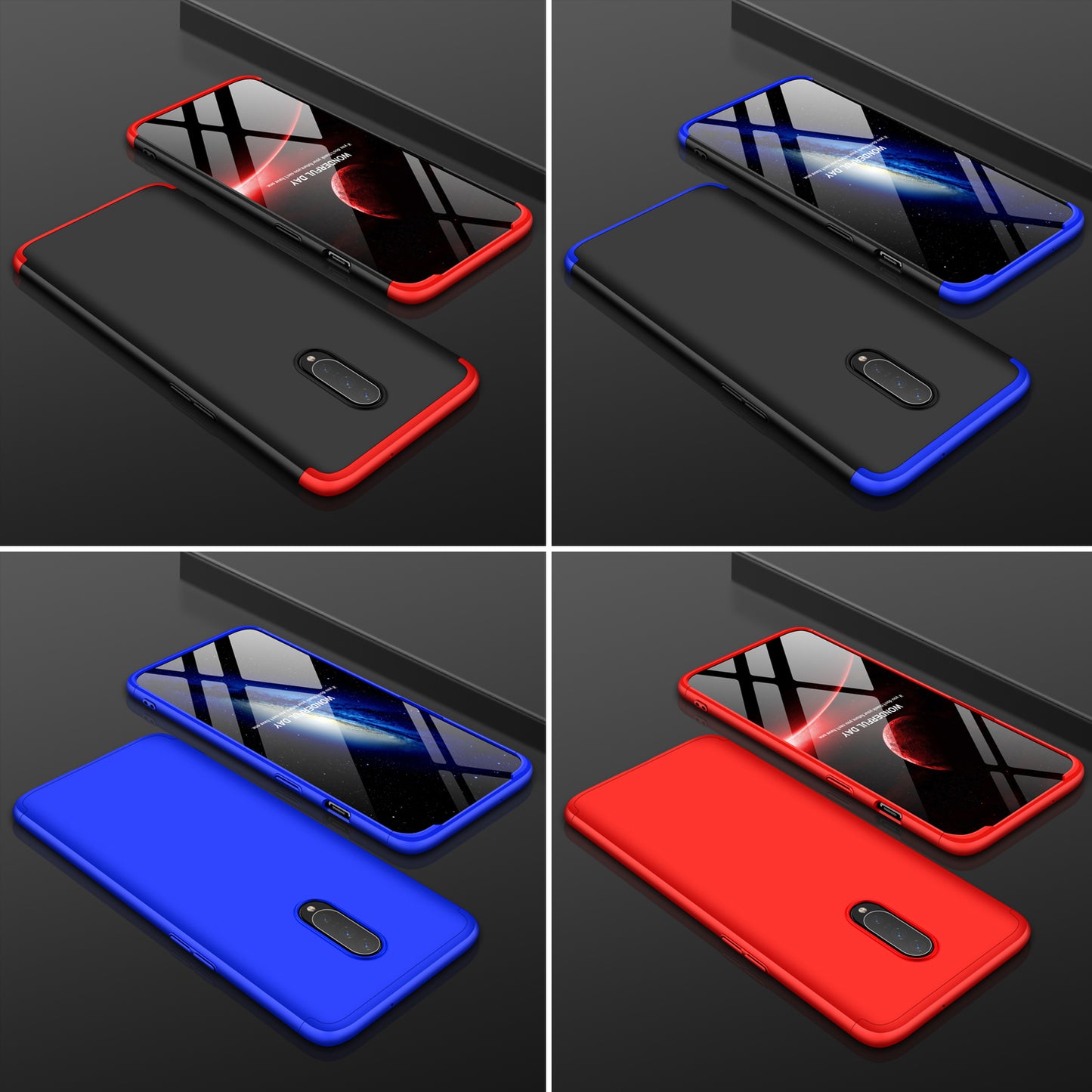 Original GKK Dual Tone 360º Case for Oneplus OnePlus 7