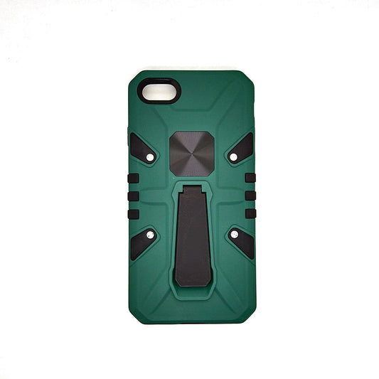 iPhone 7 Shockproof Armour Magnet Car holder Military Grade Case Green