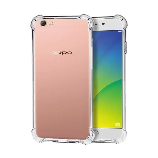 AntiShock Clear Back Cover Soft Silicone TPU Bumper case for OPPO OPPO A71