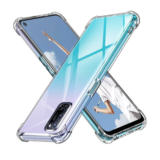 AntiShock Clear Back Cover Soft Silicone TPU Bumper case for OPPO OPPO A72