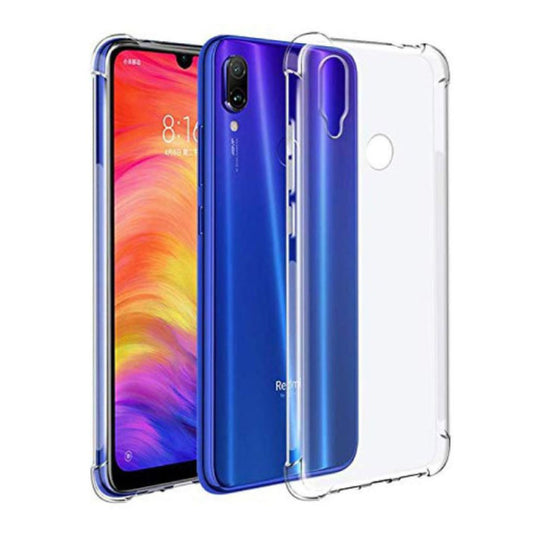 AntiShock Clear Back Cover Soft Silicone TPU Bumper case for Redmi Note 7