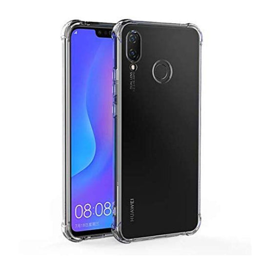 AntiShock Clear Back Cover Soft Silicone TPU Bumper case for Huawei Nova 3i