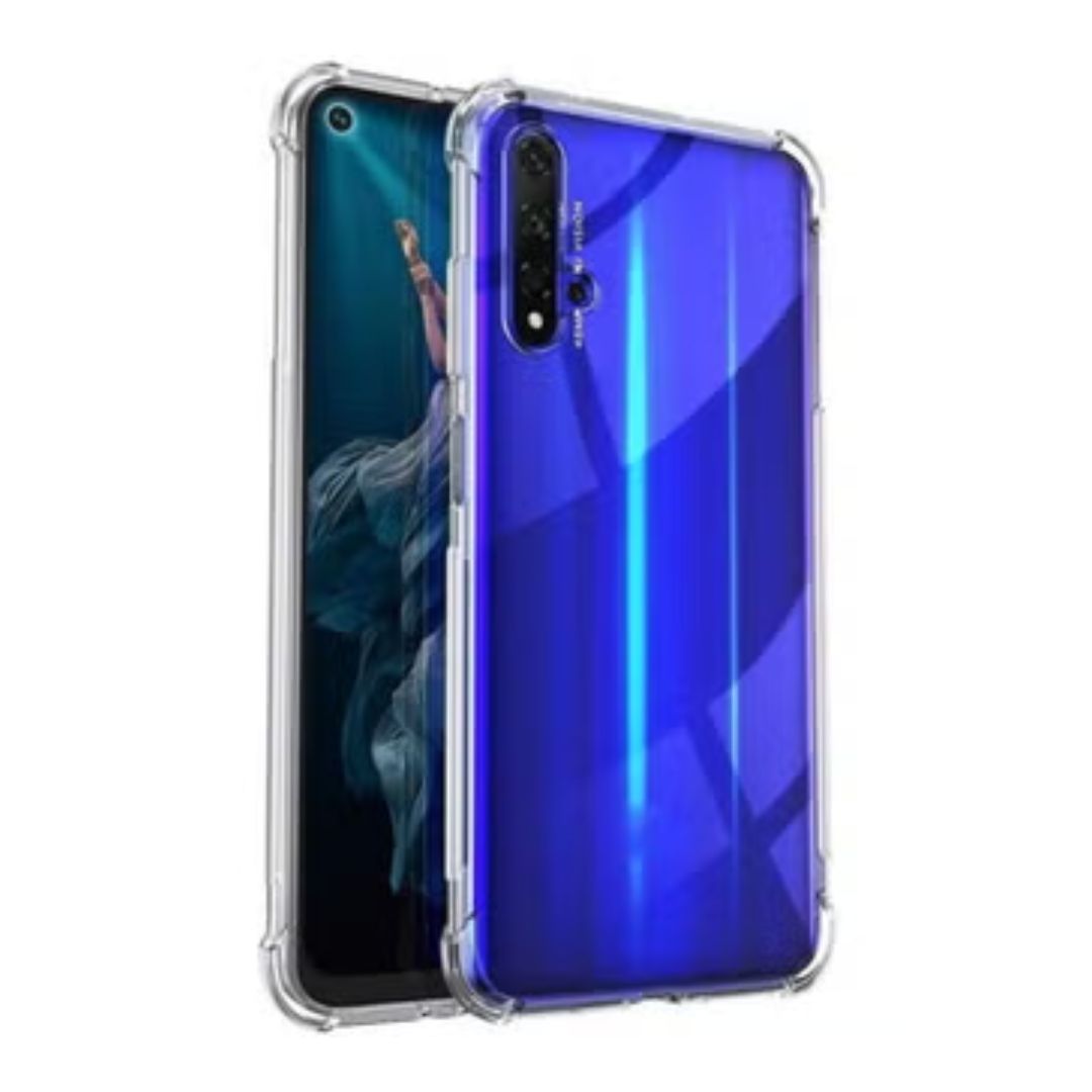 AntiShock Clear Back Cover Soft Silicone TPU Bumper case for Huawei Nova 5T