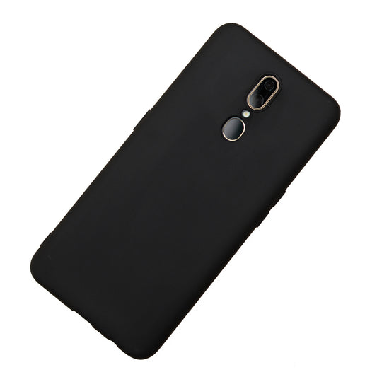 OPPO F11 Silicone back Cover Slim Magic TPU Case Black