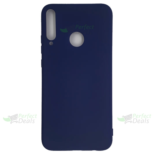 Huawei Y7p Silicone back Cover Slim Magic TPU Case Blue