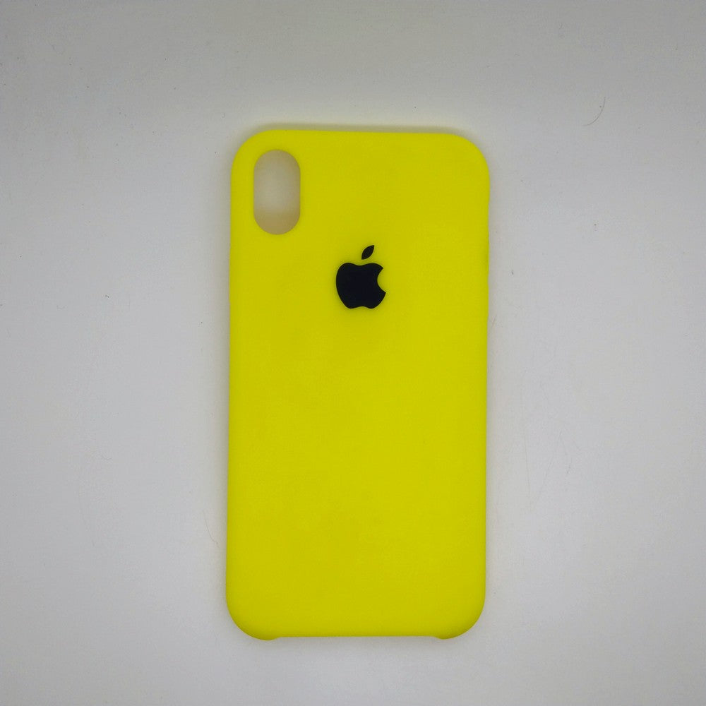 apple Liquid Silicone Back Cover for XR