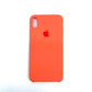 apple Liquid Silicone Back Cover for Xs Max