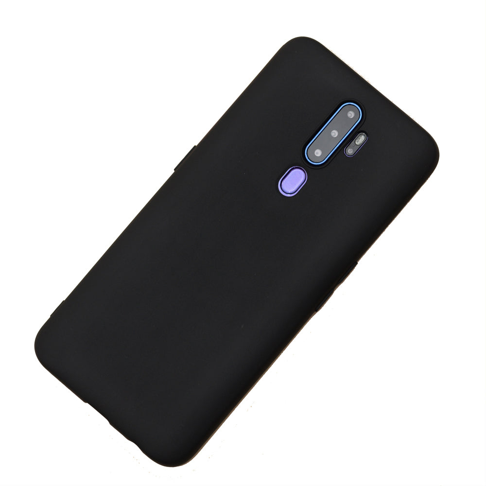 OPPO A9 2020 Silicone back Cover Slim Magic TPU Case Black