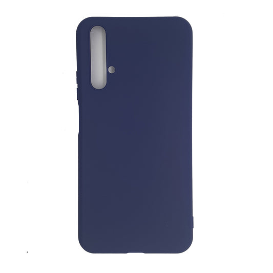 Huawei Nova 5T Silicone back Cover Slim Magic TPU Case Blue