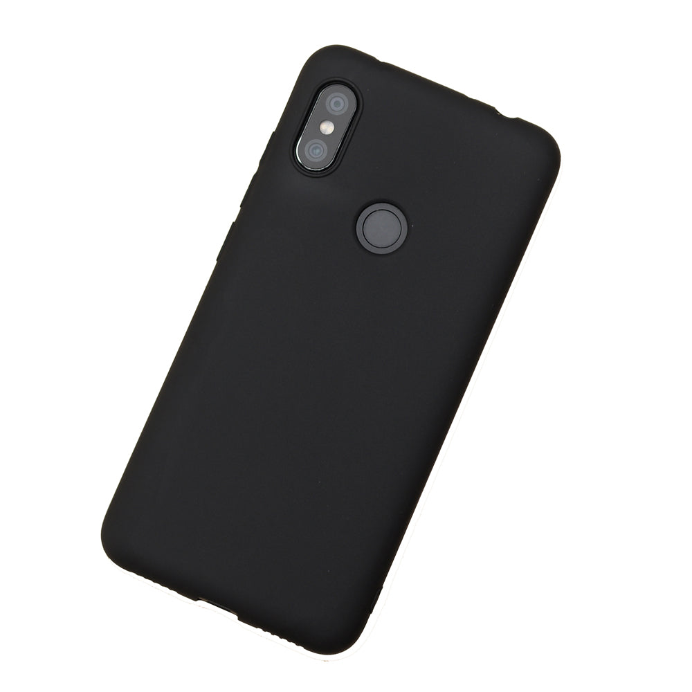 Redmi Note 6 Pro Silicone back Cover Slim Magic TPU Case Black