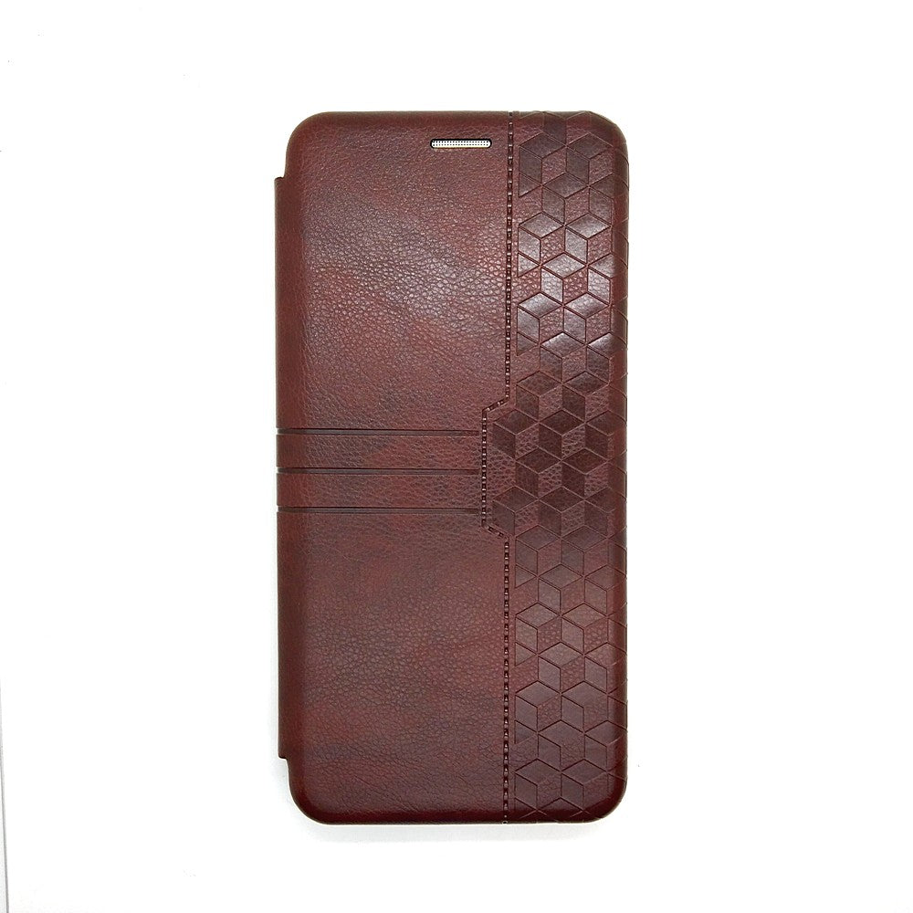 Samsung A73 Leather Pouch Case Premium Leather texture full cover