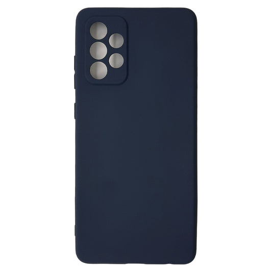 Samsung A72 Silicone back Cover Slim Magic TPU Case Blue