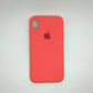 apple Liquid Silicone Back Cover for XR