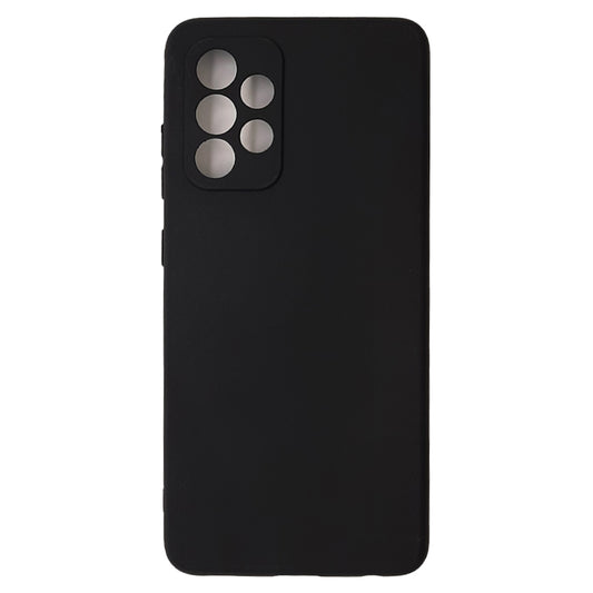 Samsung A52 Silicone back Cover Slim Magic TPU Case Black