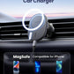 UGREEN Magnetic Car Holder with Wireless Charger A / C & Dashboard - Black – Model CD345 – Fast Magnetic Charging Pad or Station for Compatible iPhone, AirPods and Qi-Enabled Devices