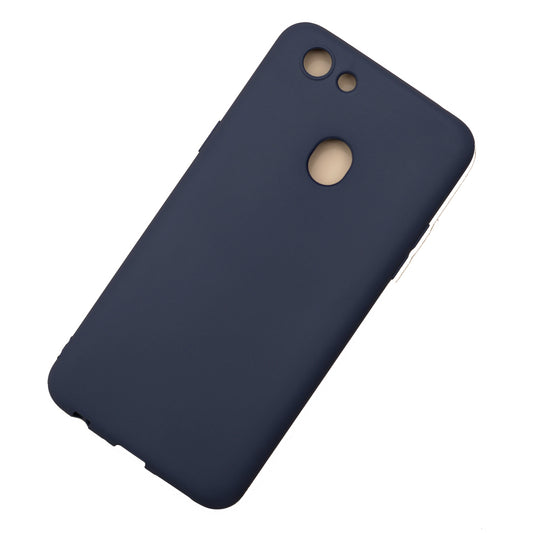 OPPO F5 Silicone back Cover Slim Magic TPU Case Blue