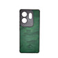 infinix ZERO 30 POLO clothe texture case velvet Back Cover Green