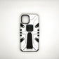 iPhone 12 Mini Shockproof Armour Magnet Car holder Military Grade Case White