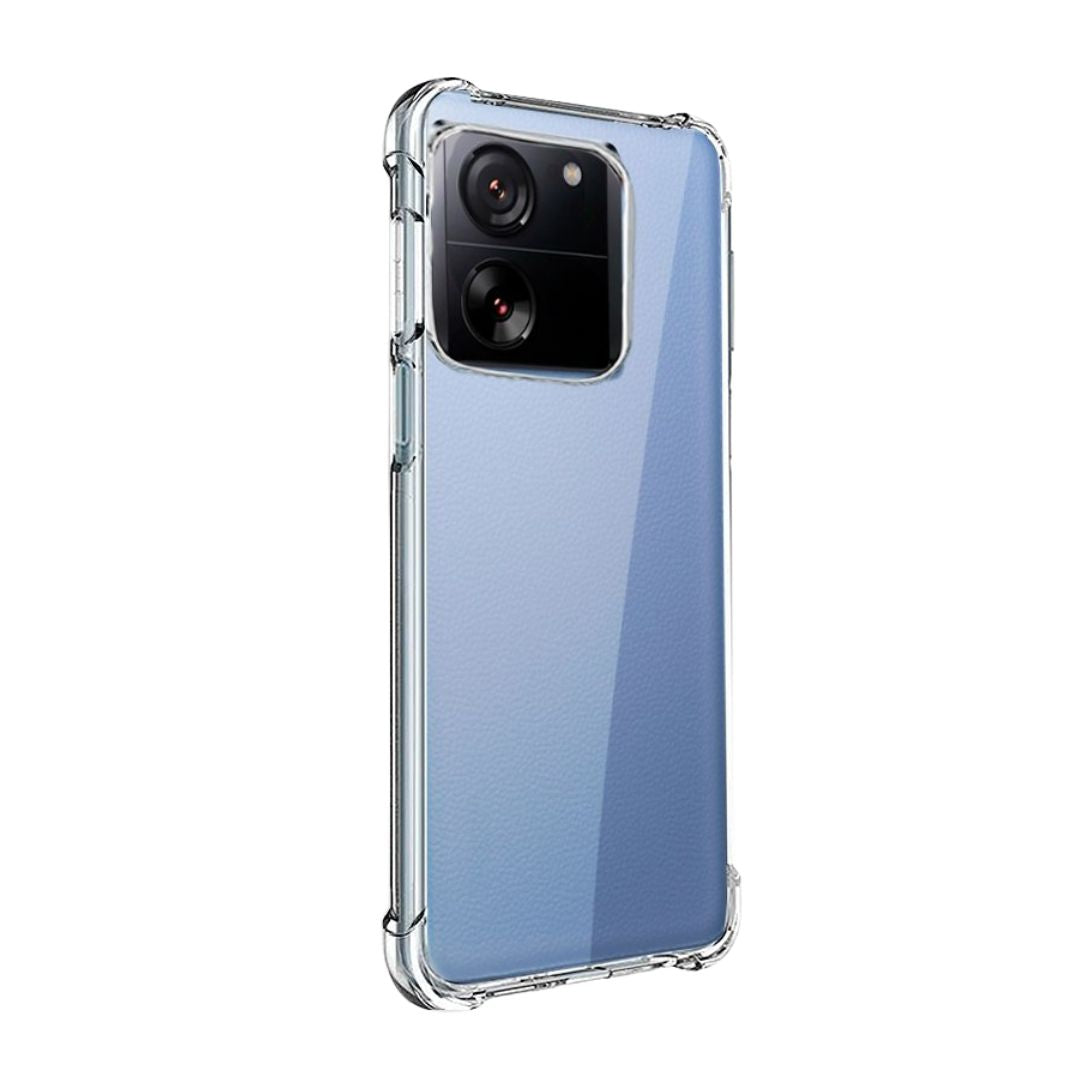 Clear AntiShock Clear Back Cover Soft Silicone TPU Bumper case