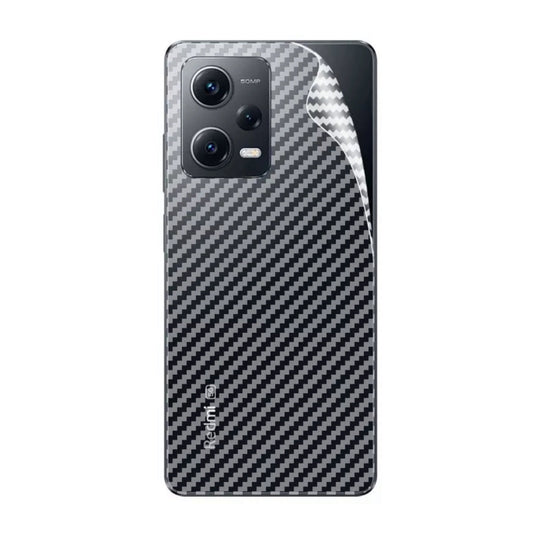 Redmi Note 12 carbon Back Clear Skin Sticker