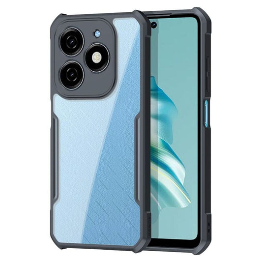 Tecno Spark 20 case Matte Black Back Cover Soft Silicone TPU Bumper case