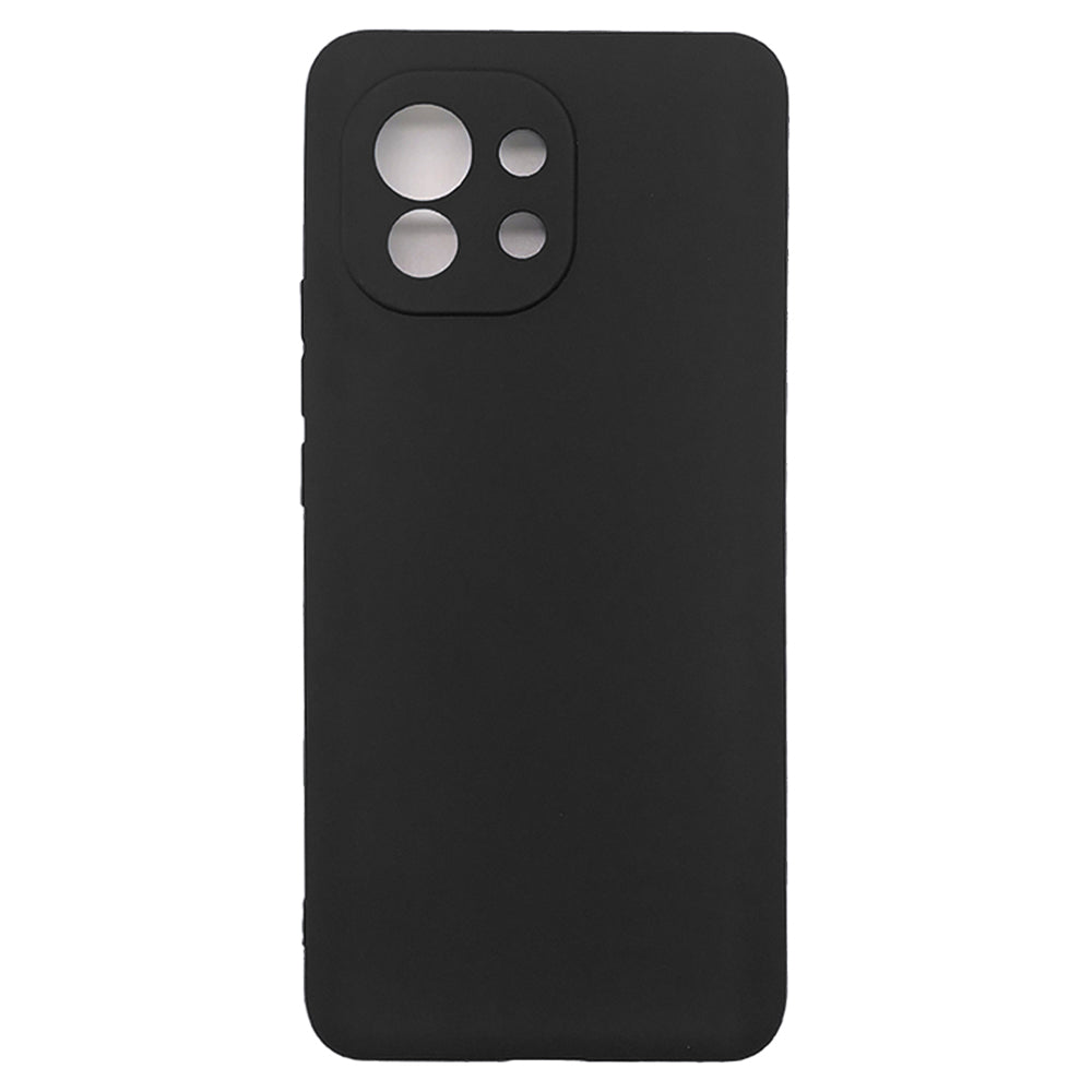 Xiaomi Mi 11 Silicone back Cover Slim Magic TPU Case Black