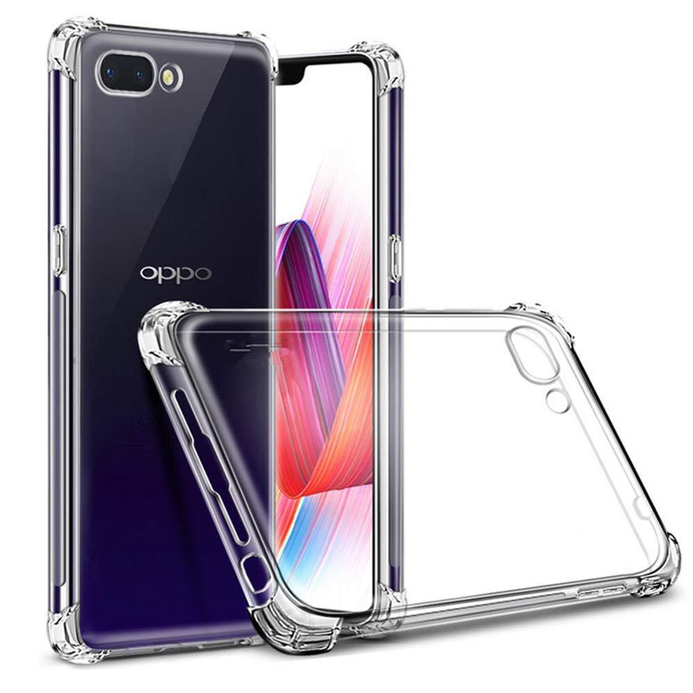 AntiShock Clear Back Cover Soft Silicone TPU Bumper case for OPPO A3s