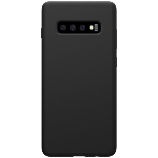 Samsung S10 Silicone back Cover Slim Magic TPU Case Black