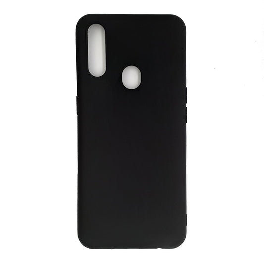 OPPO A31 Silicone back Cover Slim Magic TPU Case Black