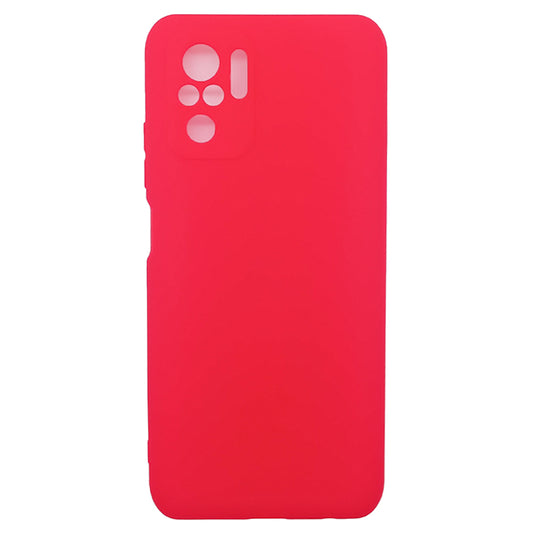 Redmi Note 10s Silicone back Cover Slim Magic TPU Case Red