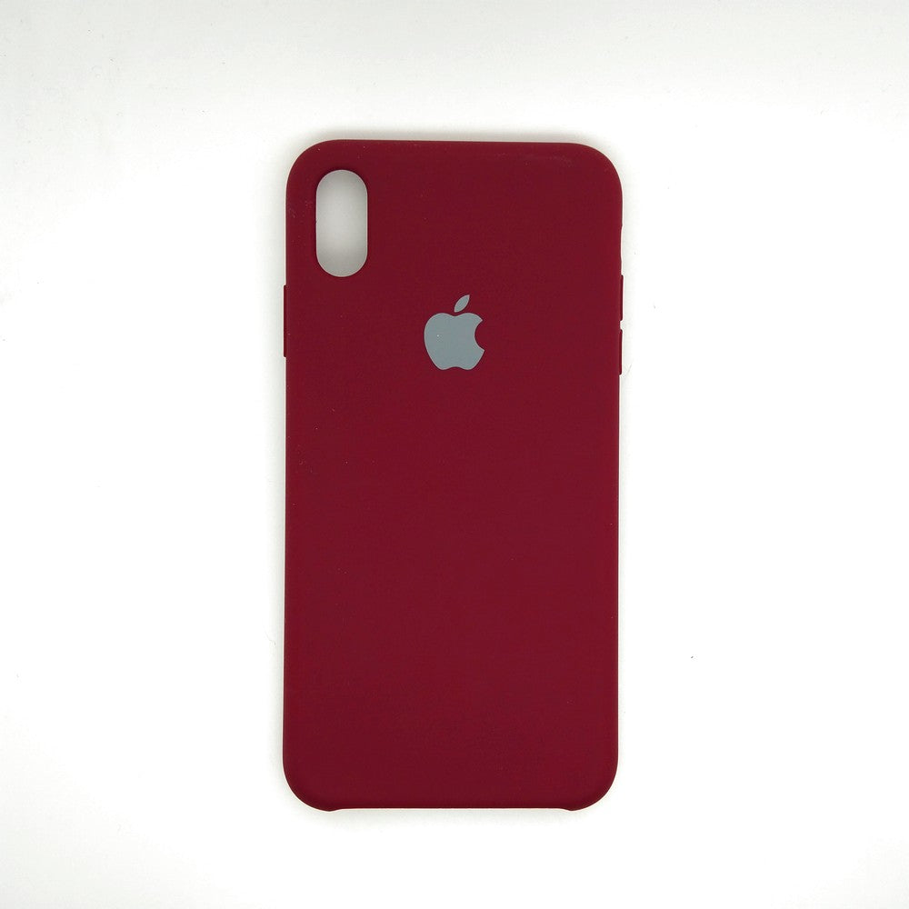 apple Liquid Silicone Back Cover for Xs Max