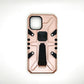 iPhone 12 Pro Shockproof Armour Magnet Car holder Military Grade Case Rose