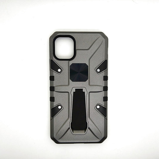 iPhone 11 Shockproof Armour Magnet Car holder Military Grade Case Grey