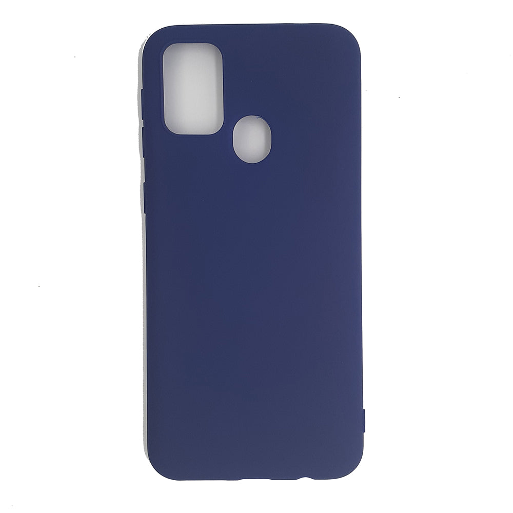 Samsung M31 Silicone back Cover Slim Magic TPU Case Blue