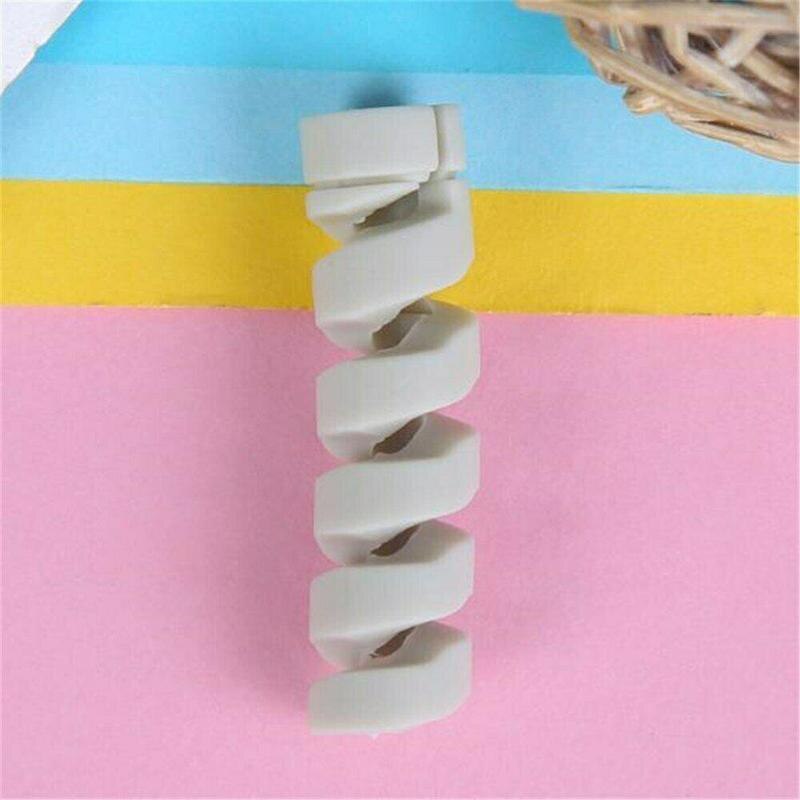 Rubber Cable Protector Budle Pack of 4 Pcs Mixed Colours