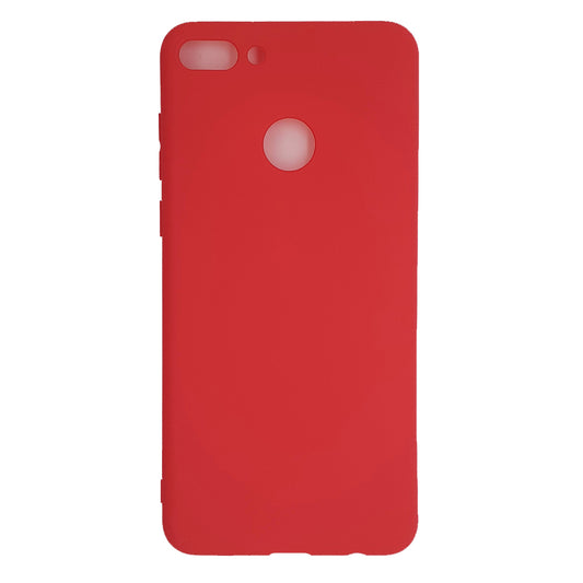 Huawei Y9 2018 Silicone back Cover Slim Magic TPU Case Red