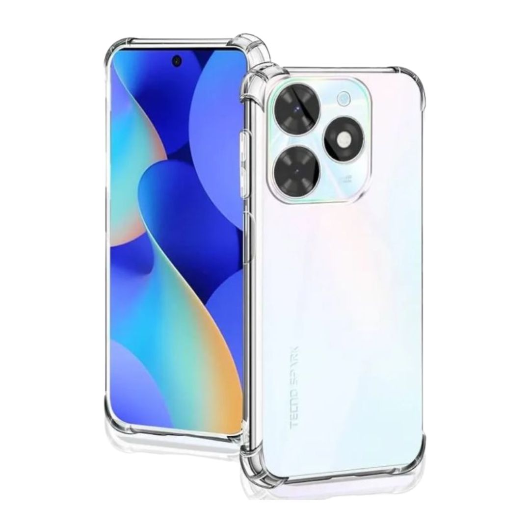 Clear AntiShock Clear Back Cover Soft Silicone TPU Bumper case