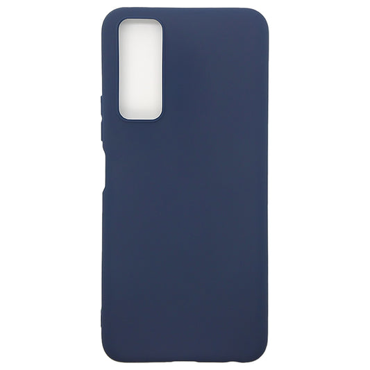 Vivo Y53s Silicone back Cover Slim Magic TPU Case Blue