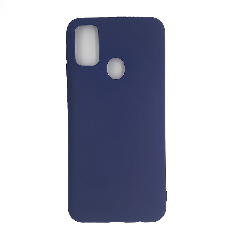 Samsung M21 Silicone back Cover Slim Magic TPU Case Blue